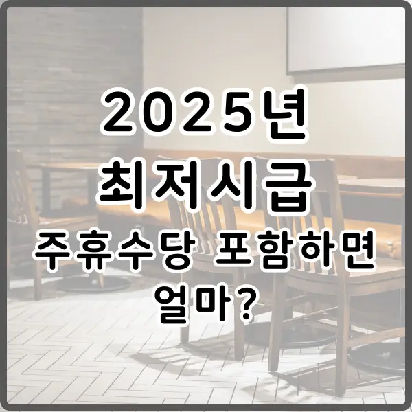 2025년 최저시급